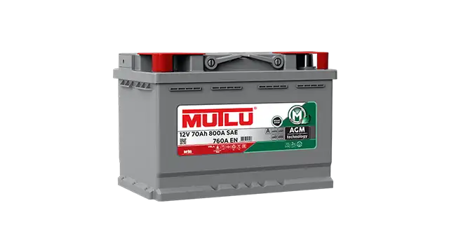 70Ah AGM Mutlu Akü